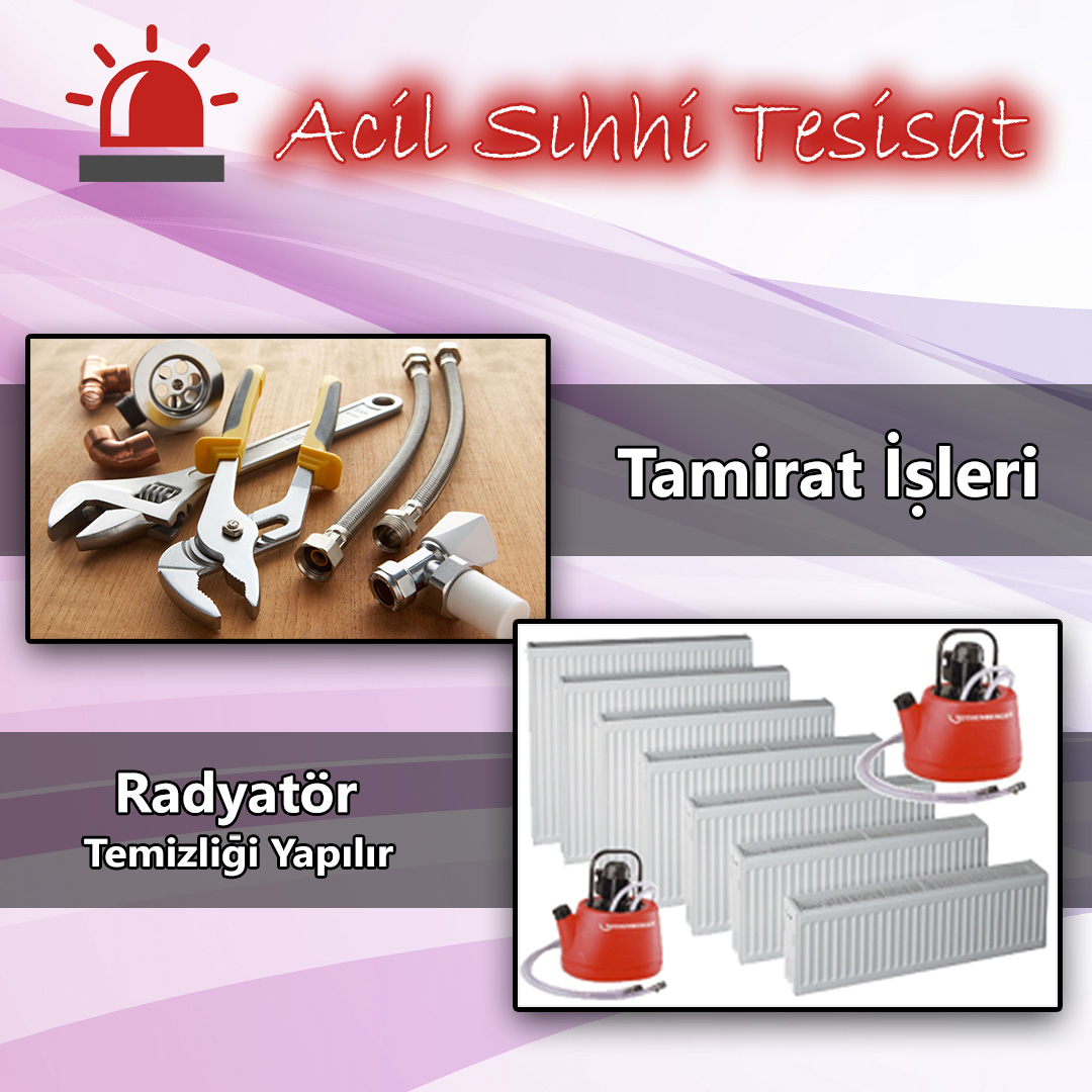Acil SIHHİ TESİSAT, ocak dönüşümü, dogalgaz