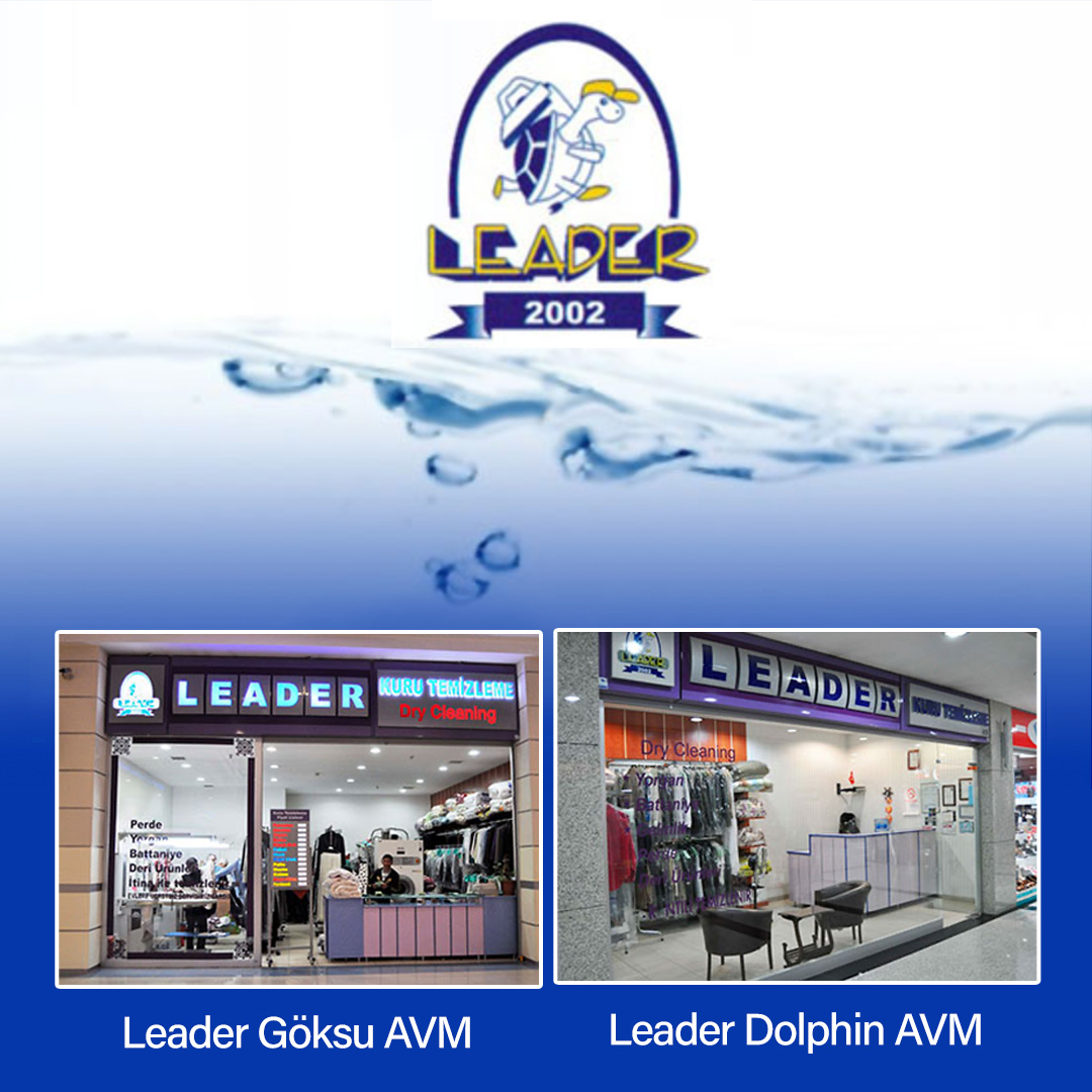 Leader Kuru Temizleme Göksu AVM, Okyanus AVM, Dolphin AVM. Eryaman,
