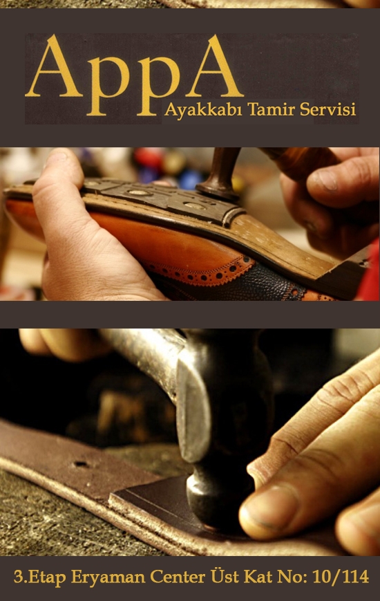 Appa Ayakkabı Tamir Servisi