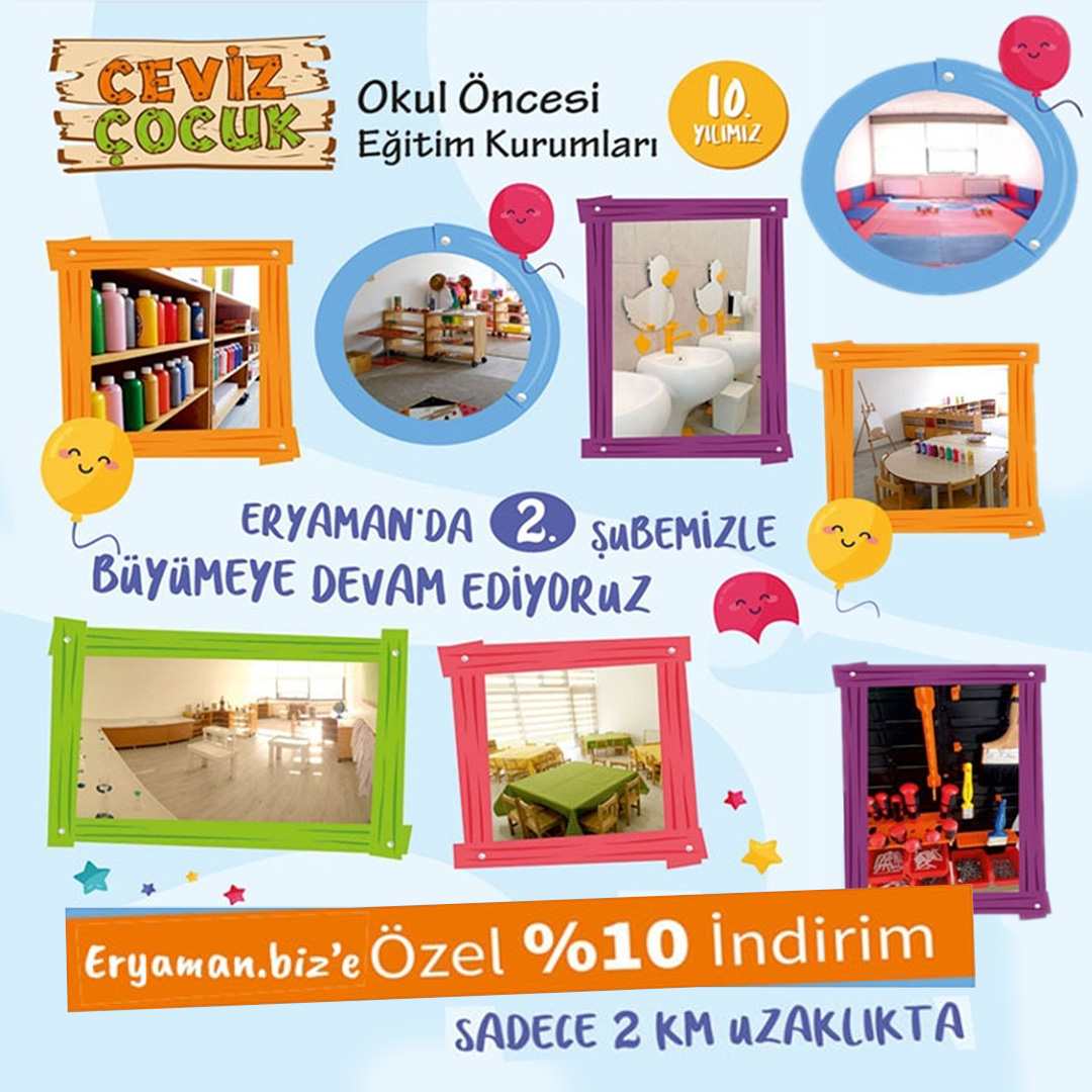 özel CEVİZ ÇOCUK ANAOKULU,