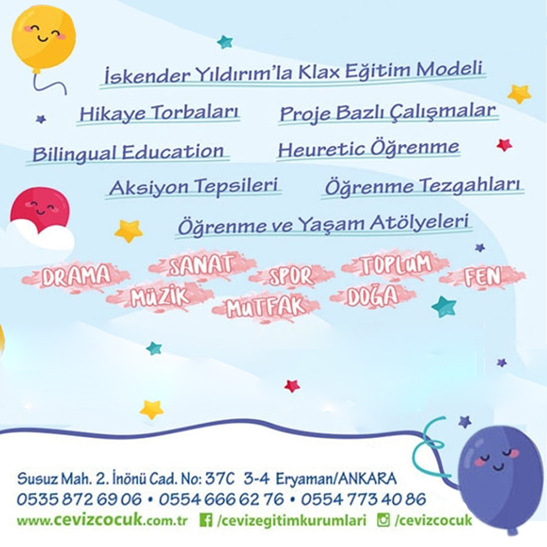 özel CEVİZ ÇOCUK ANAOKULU,