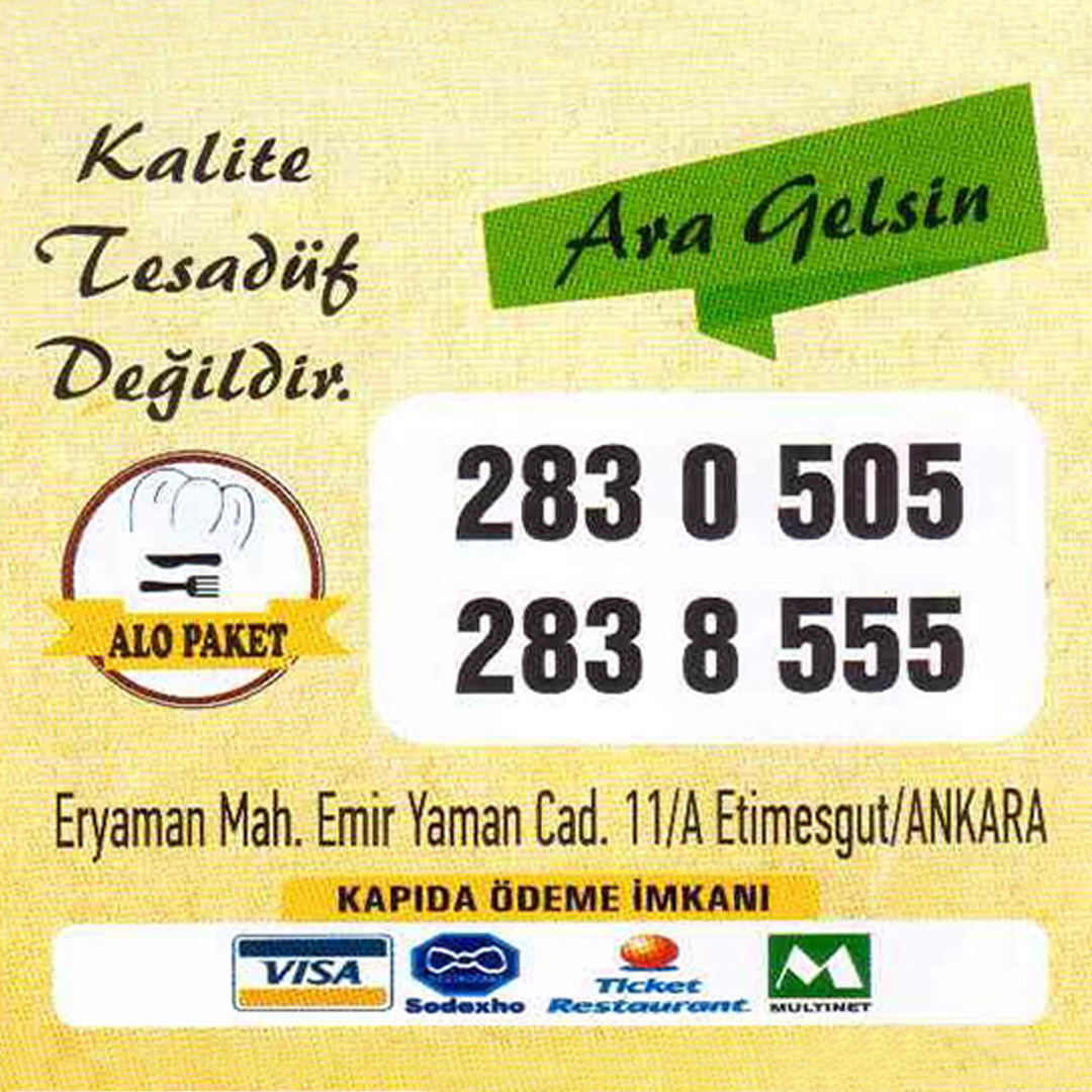 DEDEM PİDE & KEBAP SALONU, Her İşin Bir Ustası, Her Ustanın Bir Adsresi Vardır ARA GELSİN,