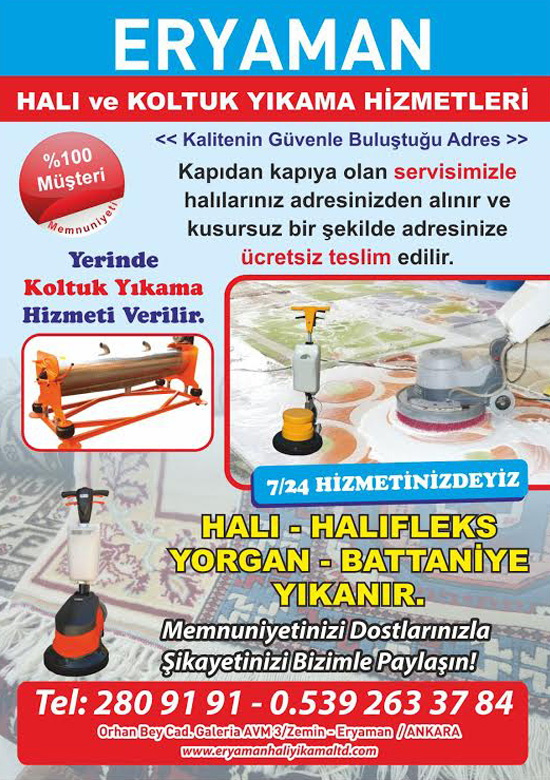 Eryaman Halı Yıkama