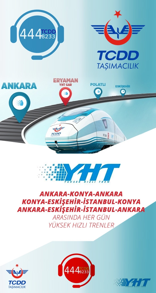 Eryaman YHT Gar - Yüksek Hızlı Tren