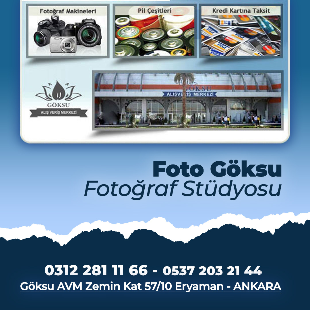 FOTO GÖKSU Fotograf Stüdyosu, Eryaman