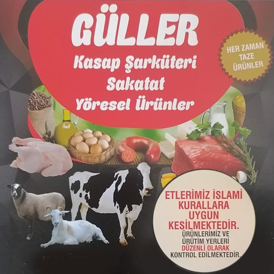 GÜLLER KASAP ŞARKÜTERİ SAKATAT yöresel ürünler