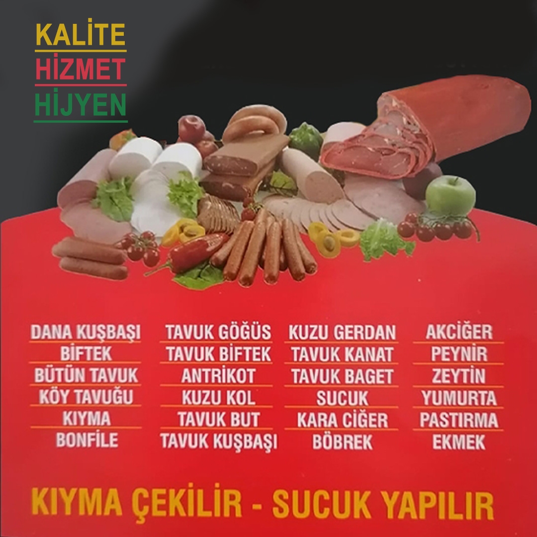 GÜLLER KASAP ŞARKÜTERİ SAKATAT yöresel ürünler