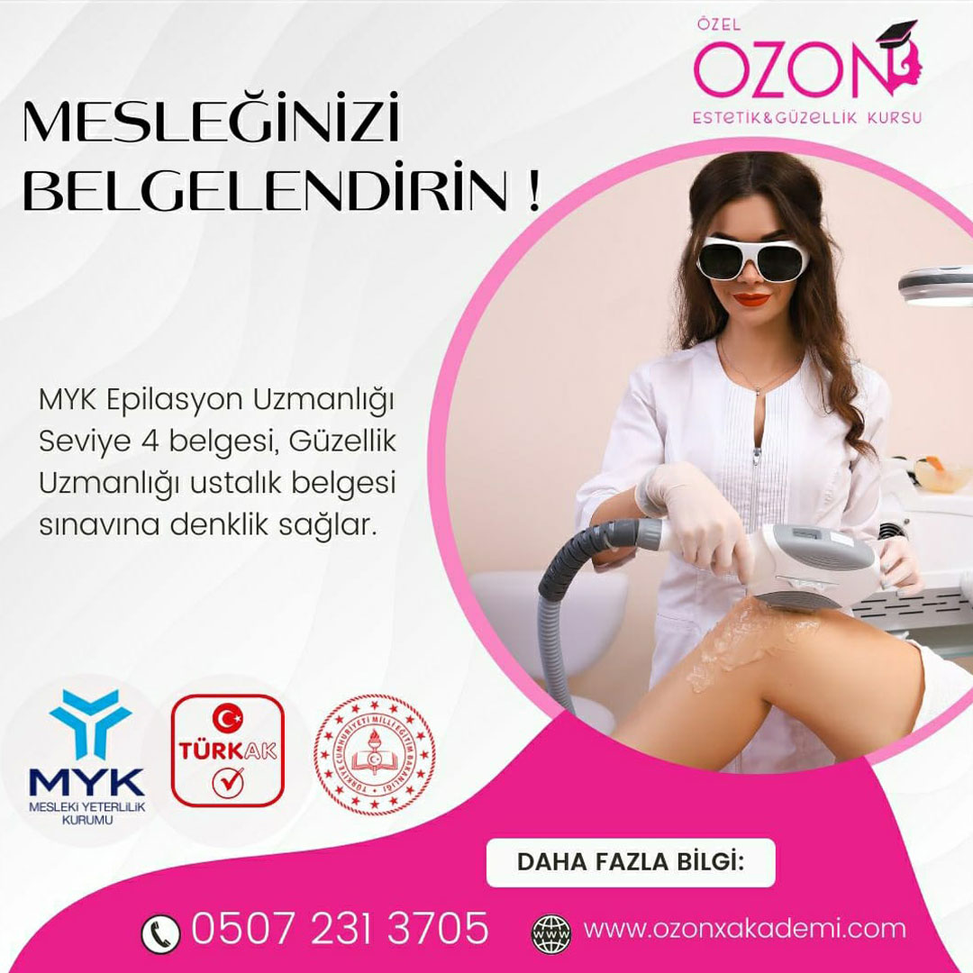 MEB Onaylı Güzellik Uzmanlığı Kursu | OZON X AKADEMİ