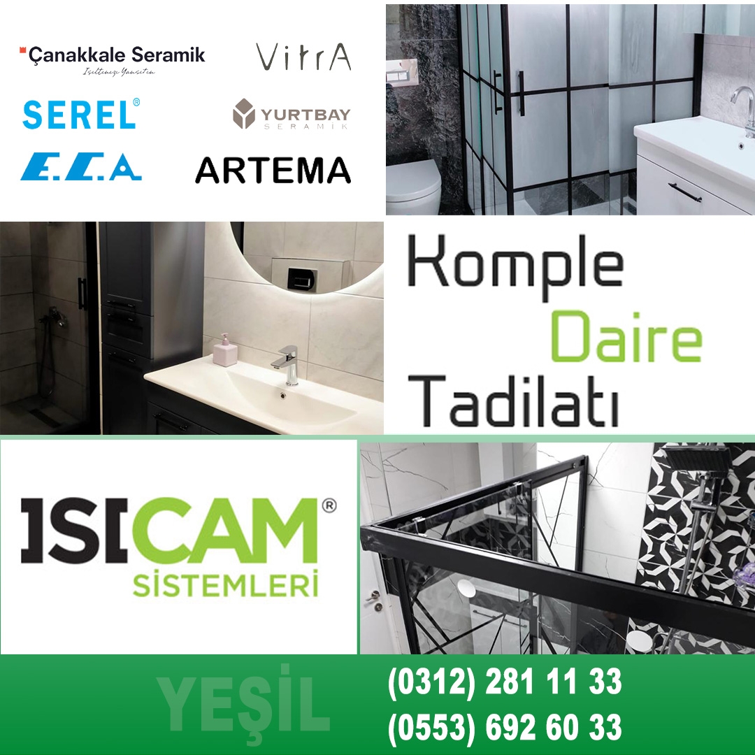 Eryaman yeşil alüminyum duşakabin, cam balkon, sineklik imalatı, EgePen,