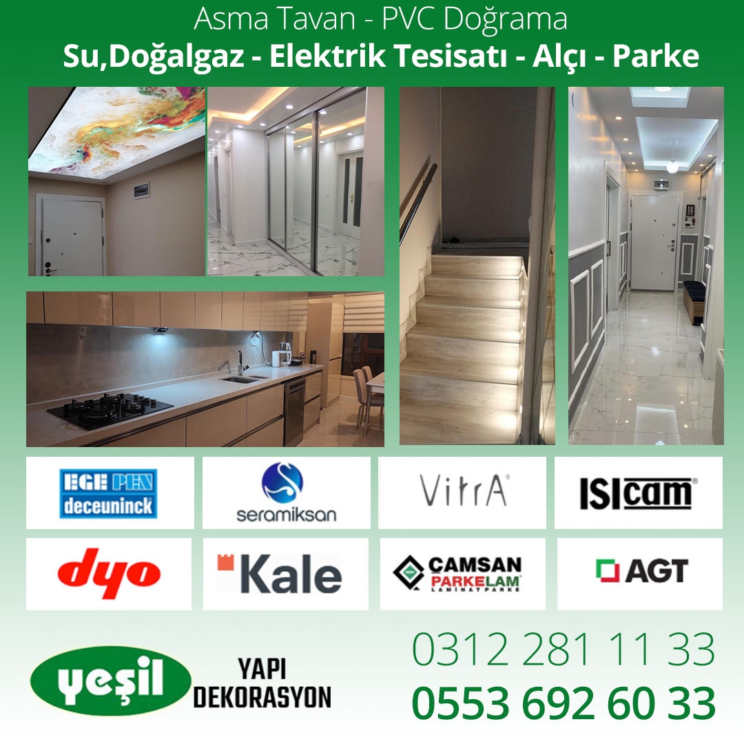 Ankara YEŞİL Yapı Dekorasyon,